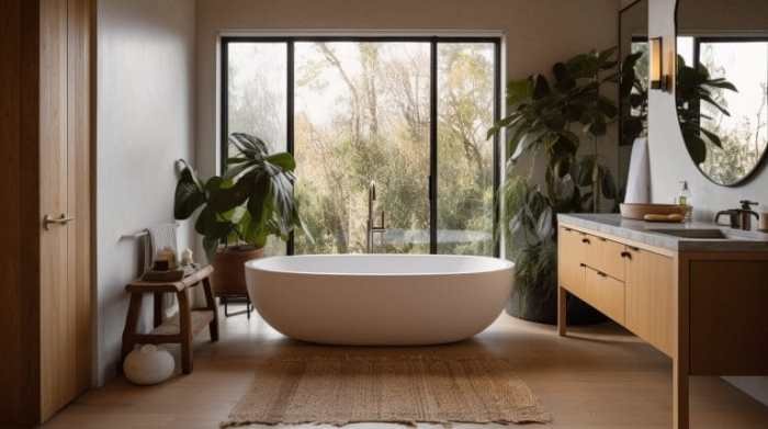 Emerging bathroom design trends for small spaces 2025