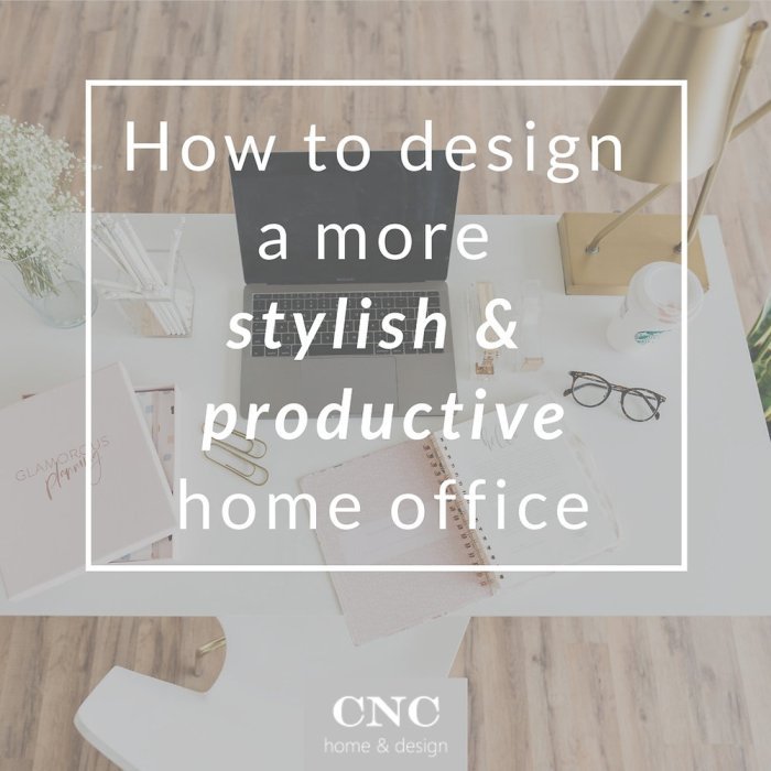 Creating a stylish and functional home office design
