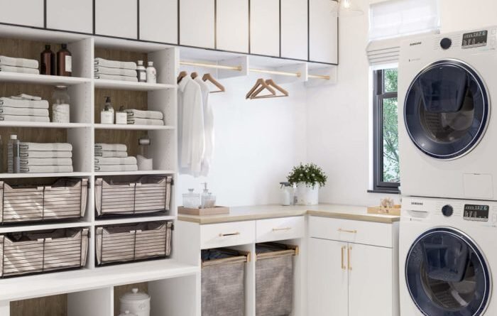 Laundry room design ideas for small spaces