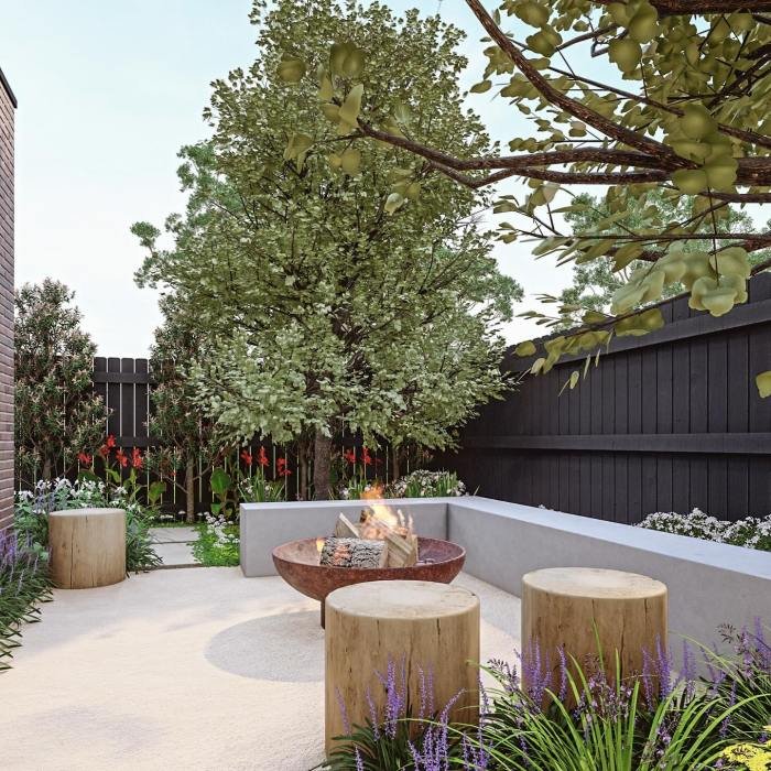 Outdoor fire pit designs for cozy evenings