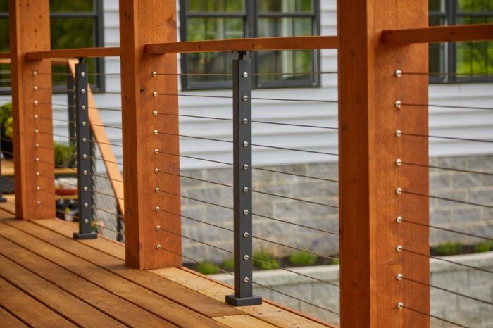 Railing viewrail completed stairsupplies Deck railing designs for safety and style