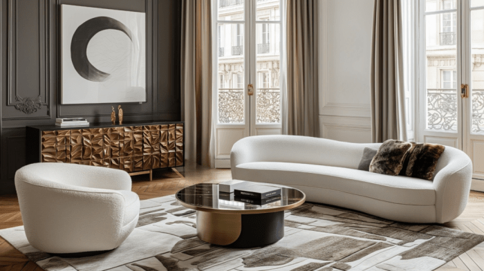 Modern minimalist home interior design trends 2025