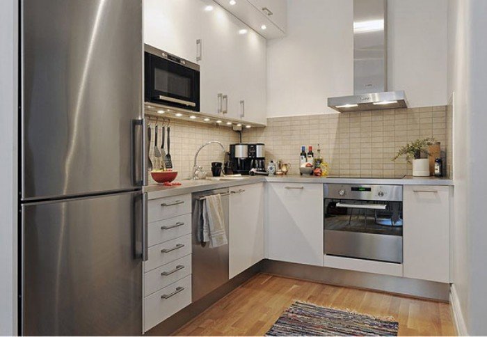 Kitchen small ideas organization design galley space room storage walls tips via extra Small kitchen design ideas for small spaces