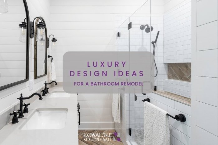 Luxury and functional bathroom remodel ideas
