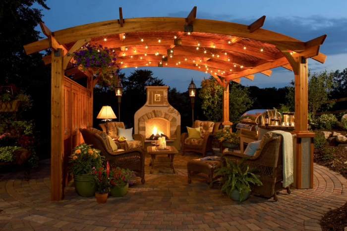 Outdoor pergola designs for shade