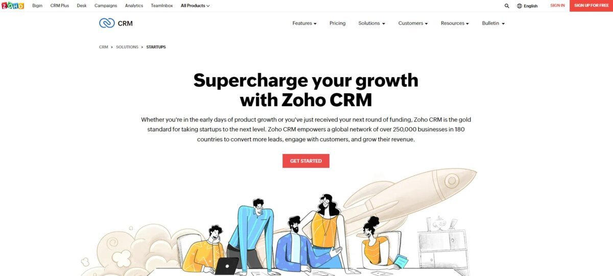 Affordable cloud CRM solutions for startups in the USA