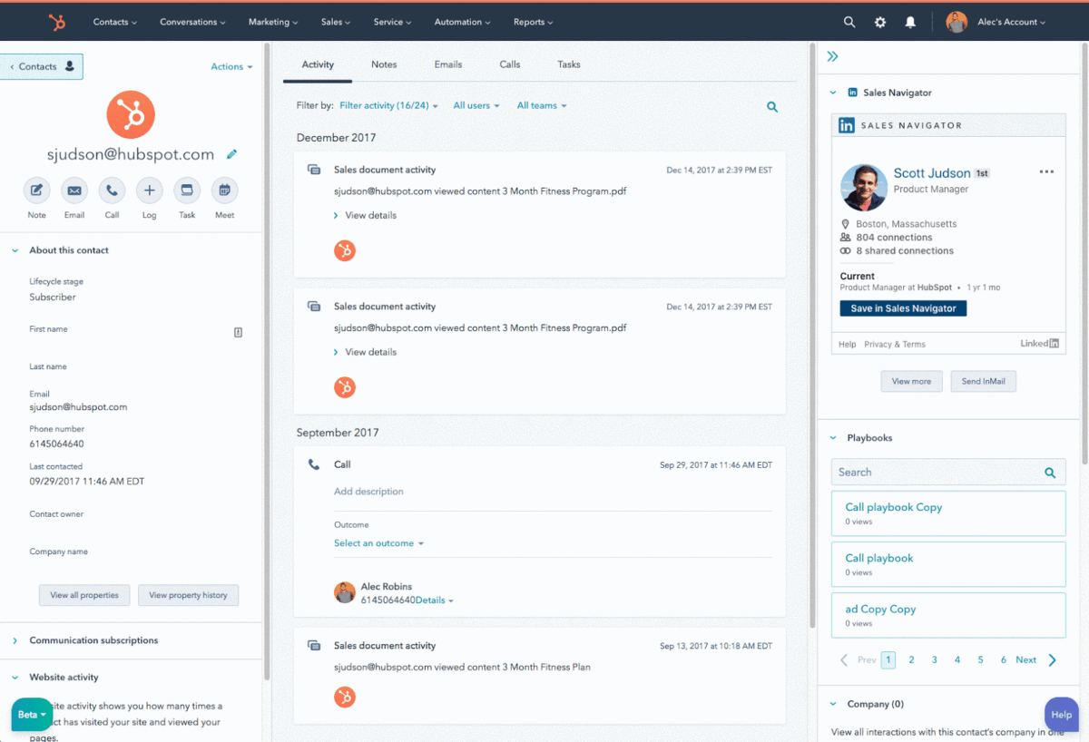 Calificación De Hubspot CRM - Precio, Funciones Y Opiniones HubSpot AI in 2025: Sequences, Content Assist, and Predictive Features Reviewed