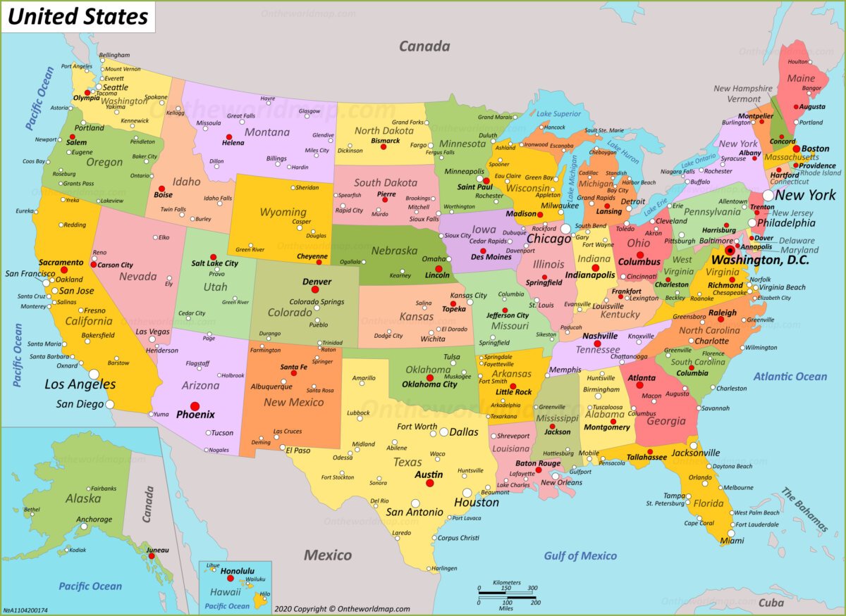 USA Map | Maps of the United States of America How to Map Buyer Journeys to CRM Fields in 2025 (With Templates)